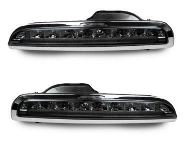 LED Nebelscheinwerfer / LED Standlicht für Porsche Boxster 987 04-09 Smoke